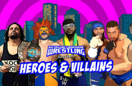 Dream Title Match Tops NECW's HEROES & VILLAINS, Saturday Night, October 14 in Wakefield, MA